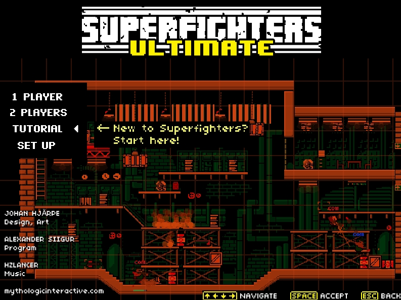 Super Fighters Ultimate power-up item in action